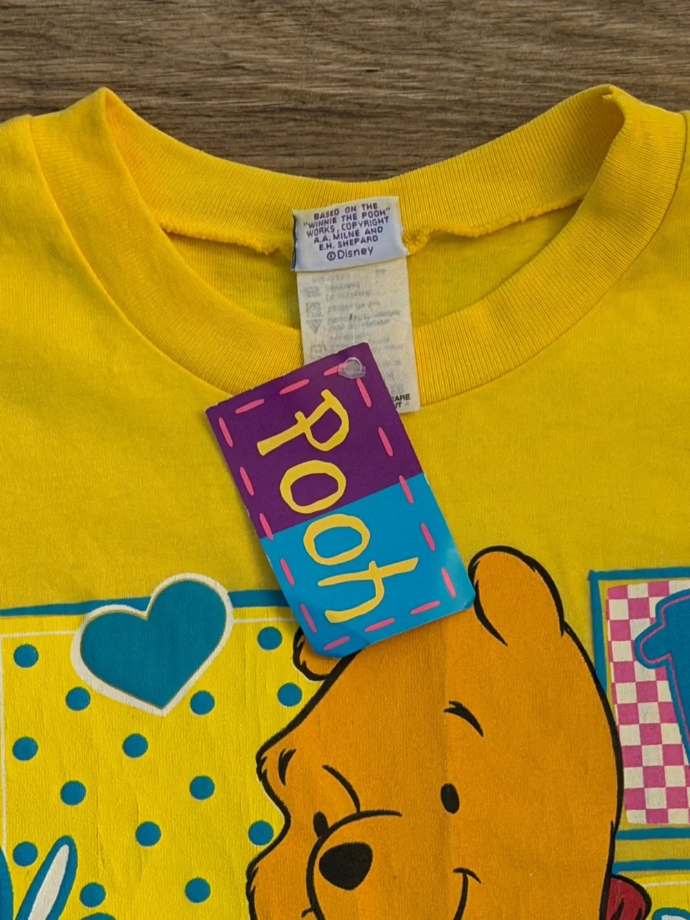 Vintage Disney Winnie the Pooh NWT Graphic T-Shirt